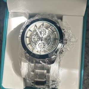 BiBi Silver Men's Stainless Steel Chronograph Watch